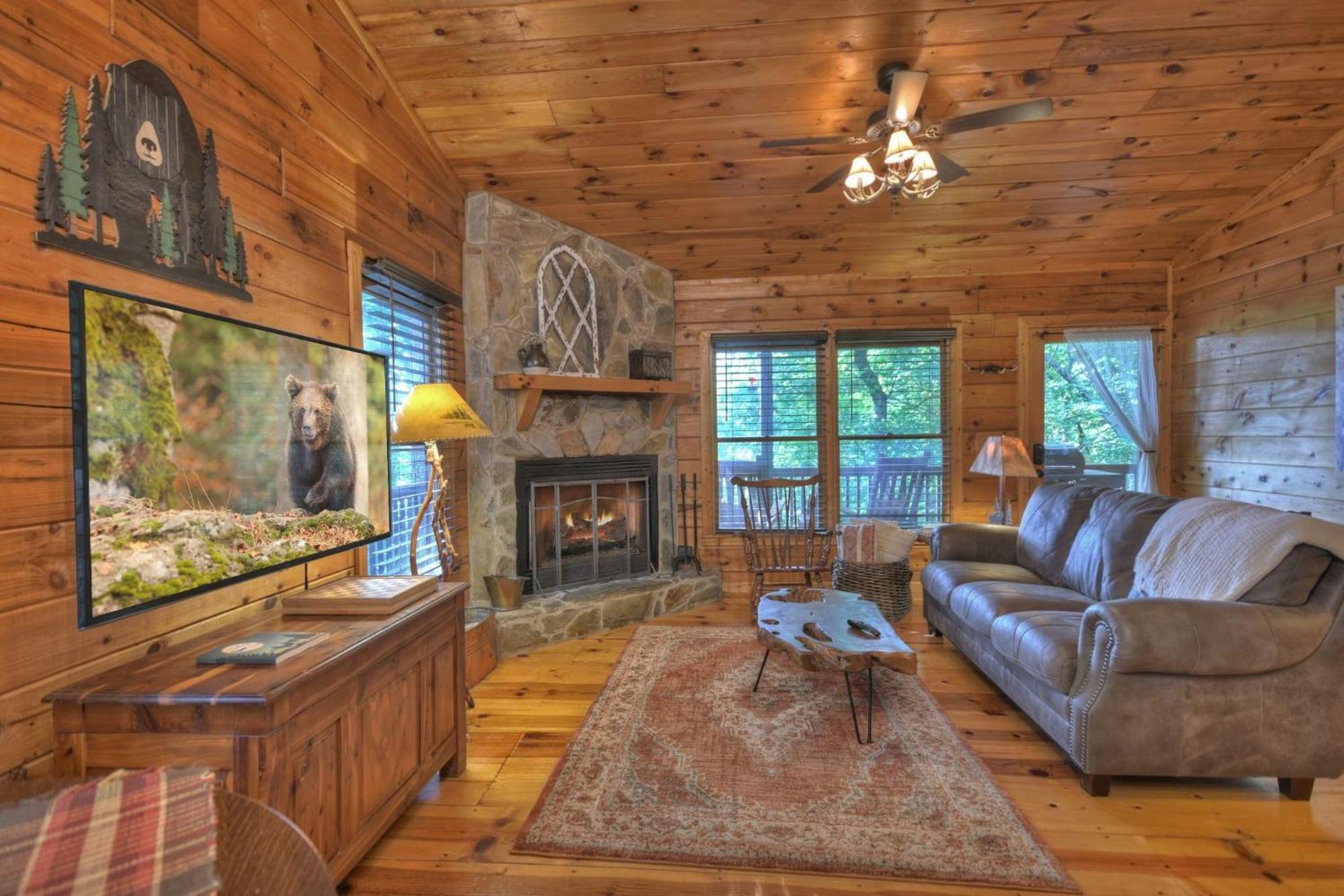Bearfoot Ridge Wood-Burning Fireplace Cozy Hot Tub Serene Views Ellijay Eksteriør billede